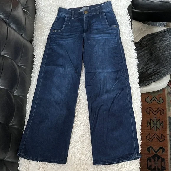 Wit & Wisdom ‘Ab’Solution Whitney Wide Leg Jeans - sz 4 - Picture 4 of 7